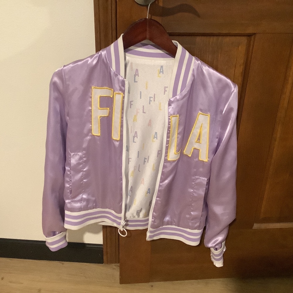 FILA reversible bomber jacket